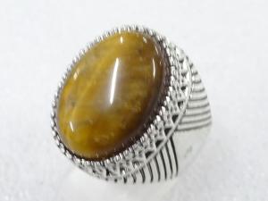 タイガーアイ　指輪(18号)